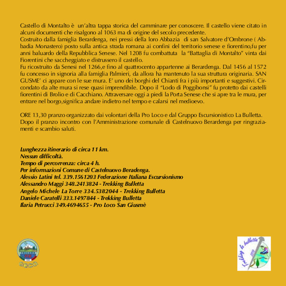 Lungo la Via Francigena in Toscana FIE 2014 4 ottB