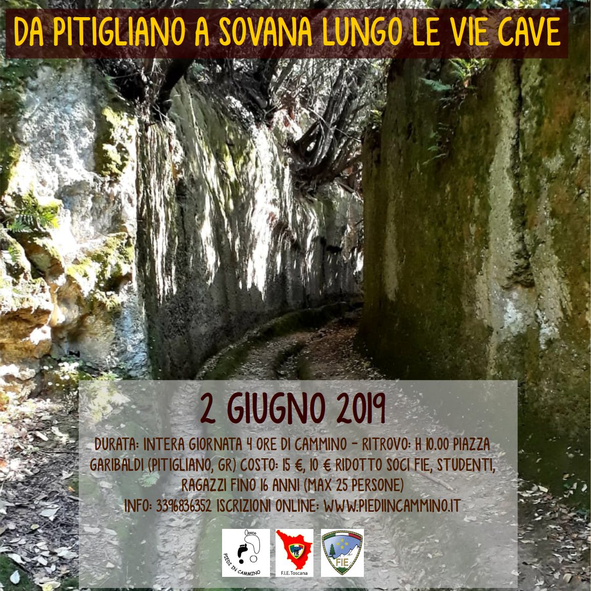 Da Pitigliano a Sovana lungo le Vie Cave