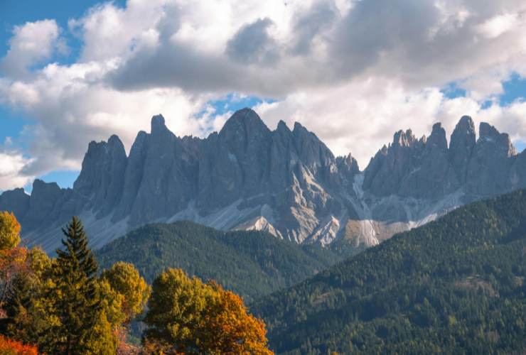 zona di montagna in Val di Funes 