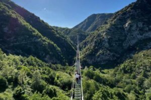 Ponte tibetano Castelsaraceno, Basilicata
