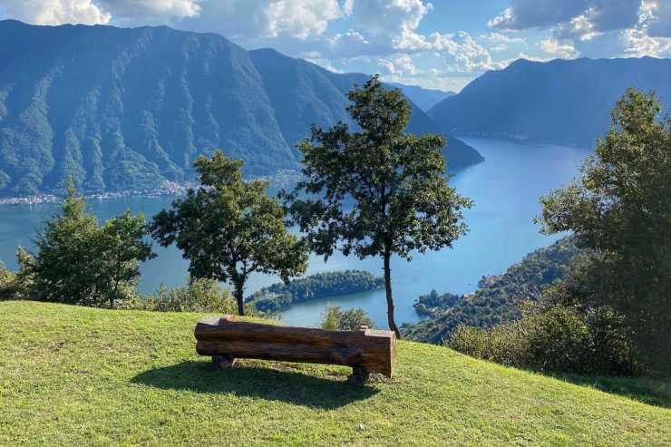 Lago di Como, vista dall'alto