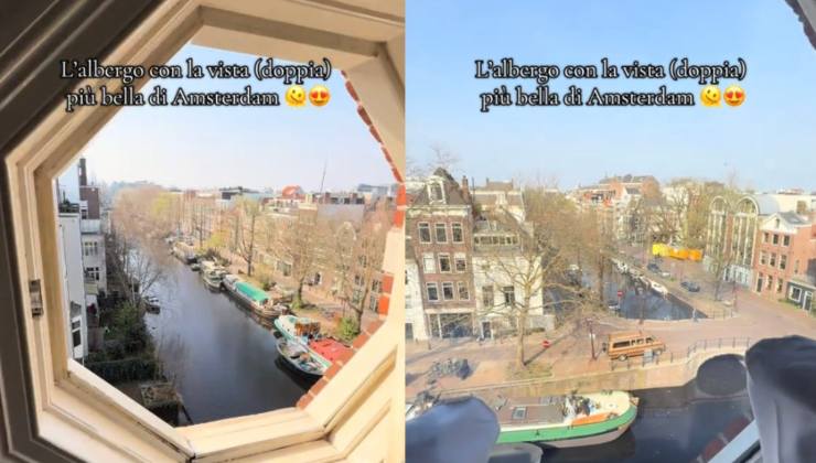 Finestre con vista su Amsterdam