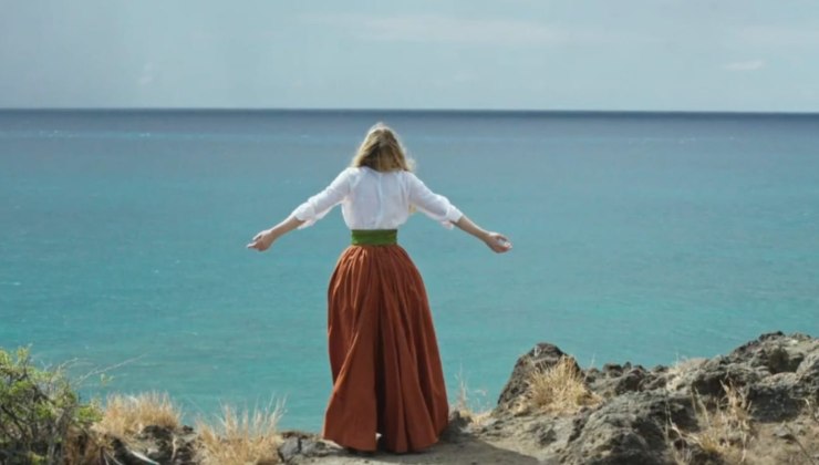 Una scena della fiction Sandokan con il mare